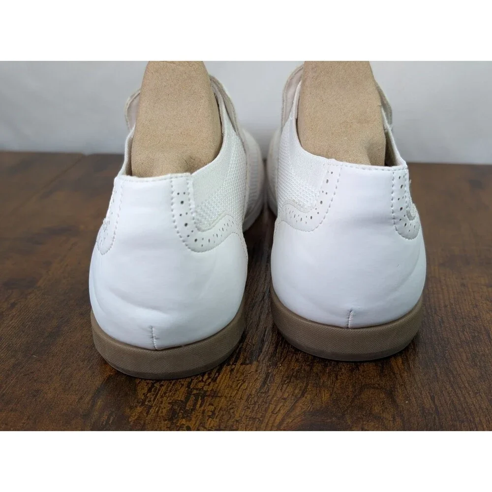 Brooklyn 718 Men's Slip On Mesh Loafers White Casual Comfort Shoes Size 11.5
